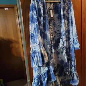 NWT Tolani long cardigan XL